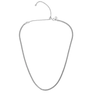 Adjustable Rounded Box Chain Necklace