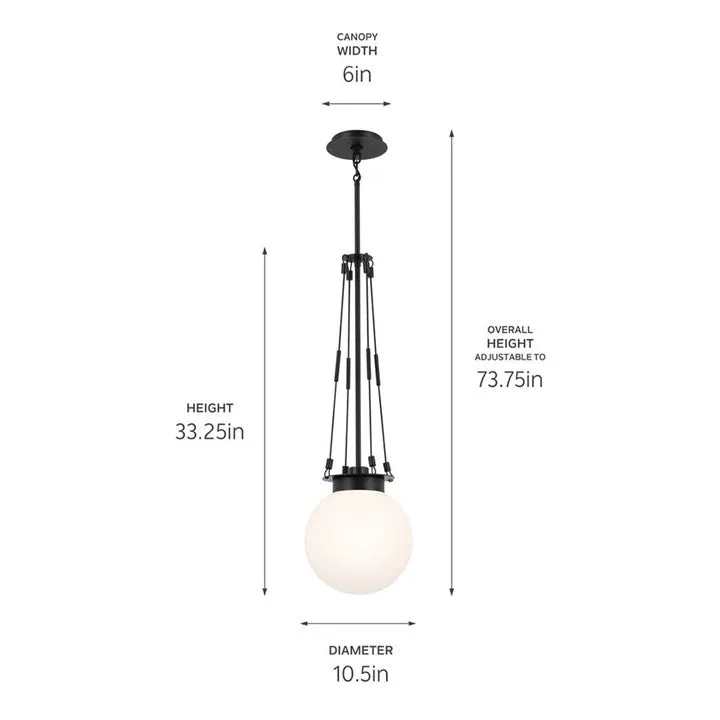 Albers 10.5" 1-Light Pendant