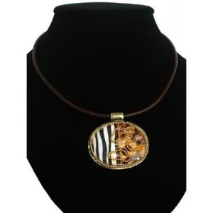 Animal Print Urban Necklace - Jewelry