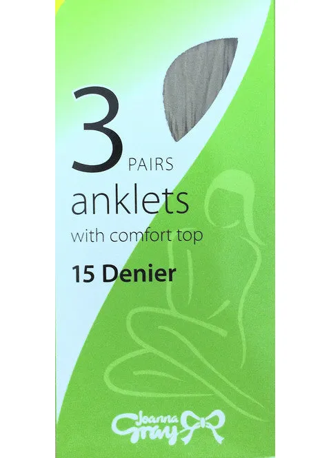 Anklets – 3 Pack