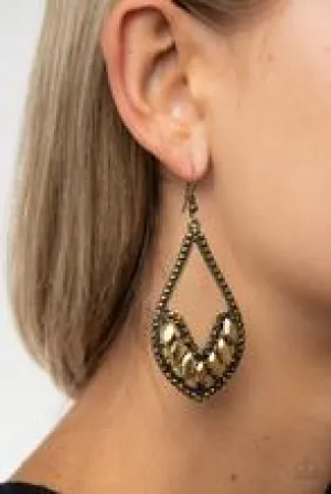 Earrings ~ Ethereal Expressions - Brass E283