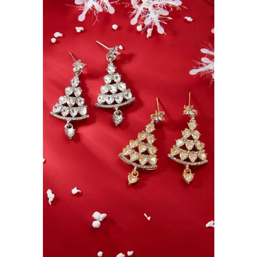 Exclusive Christmas Tree Earrings for Timeless Luxury Fashion for Women