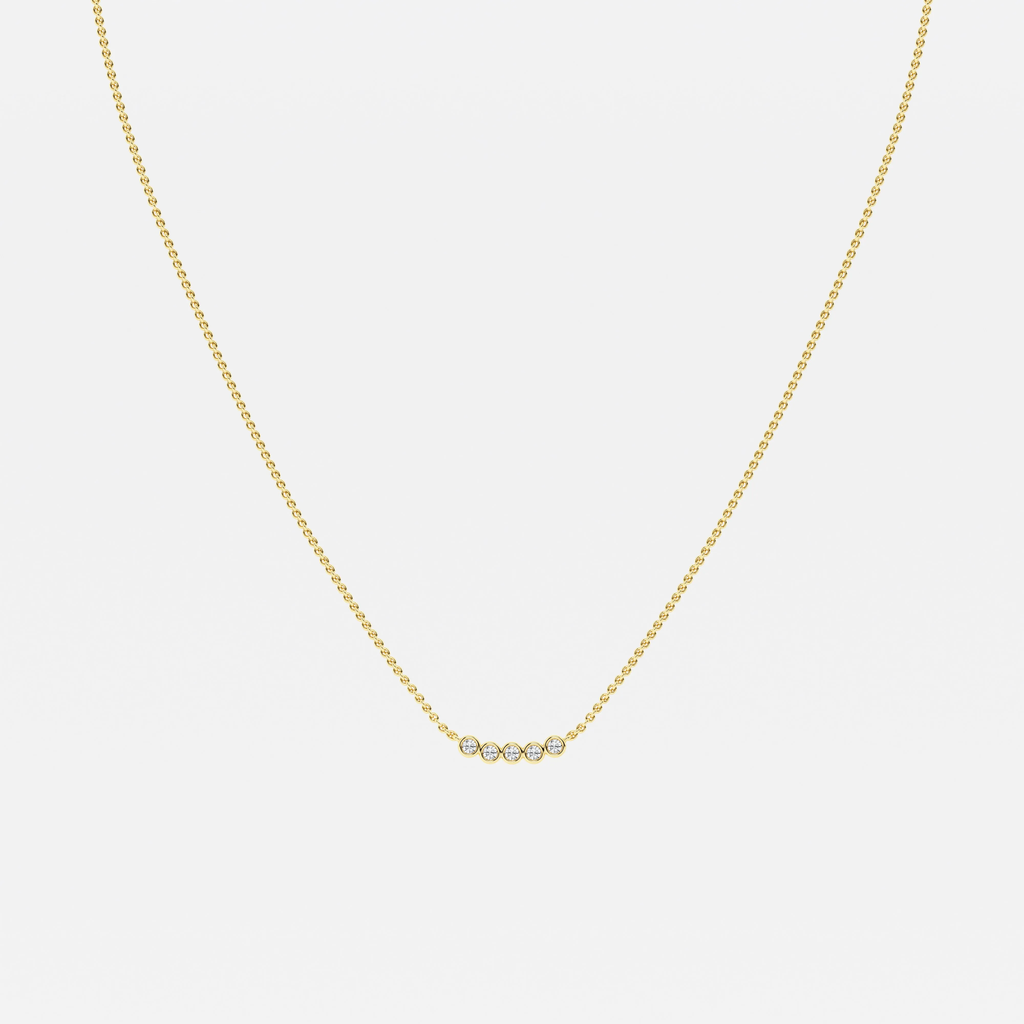 Flowing Bar Necklace