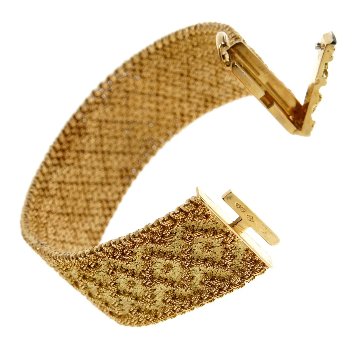 Georges Lenfant Vintage 1970s Gold Bracelet