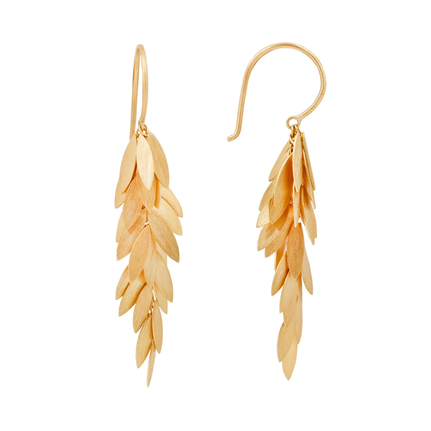 Golden Leaf Earrings