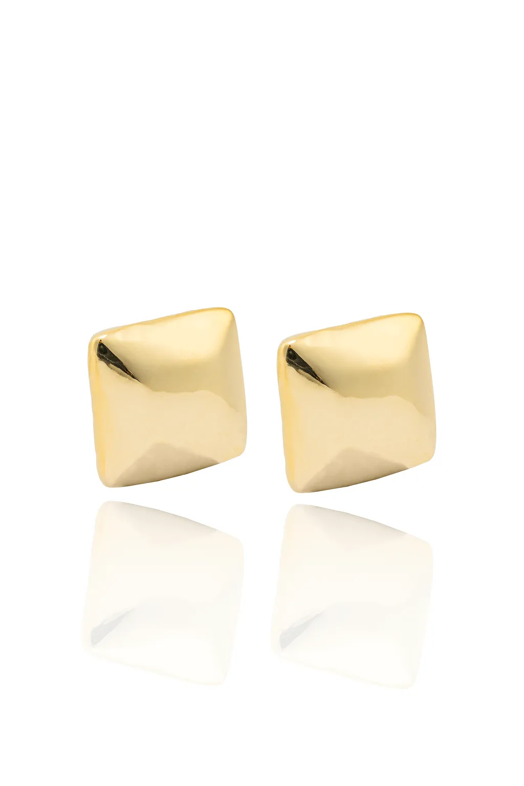 High End Exclusive Chunky Square Earrings (K35A)