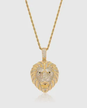 Iced Lion Pendant