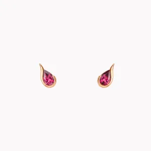 Ignite Rubellite Studs