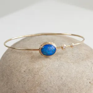 Jamie Joseph Opal, Diamond & 14K Gold Bracelet