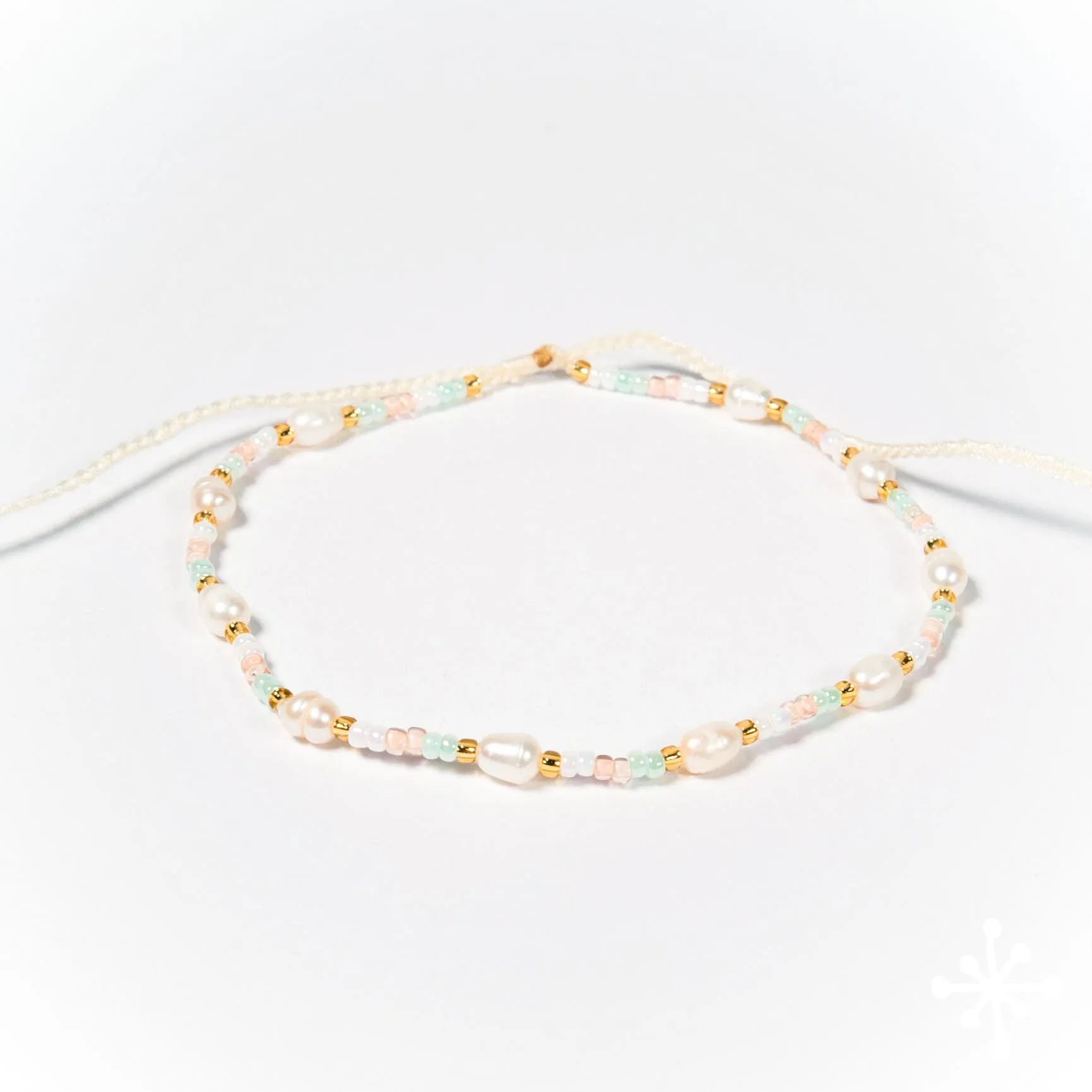 MultiPearls Anklets with Seed Beads