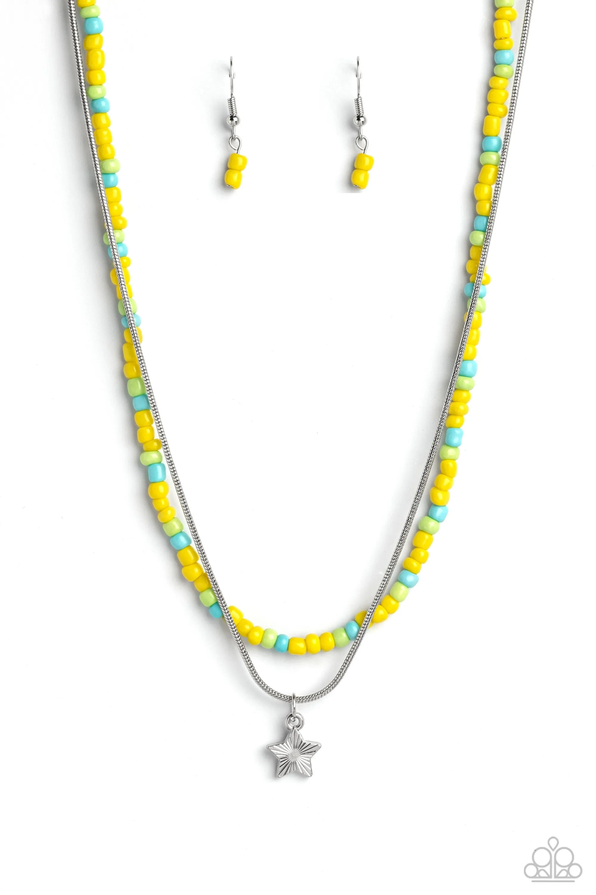 Necklaces Starry Serendipity - Yellow N2357