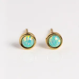 Opal Shimmer Studs