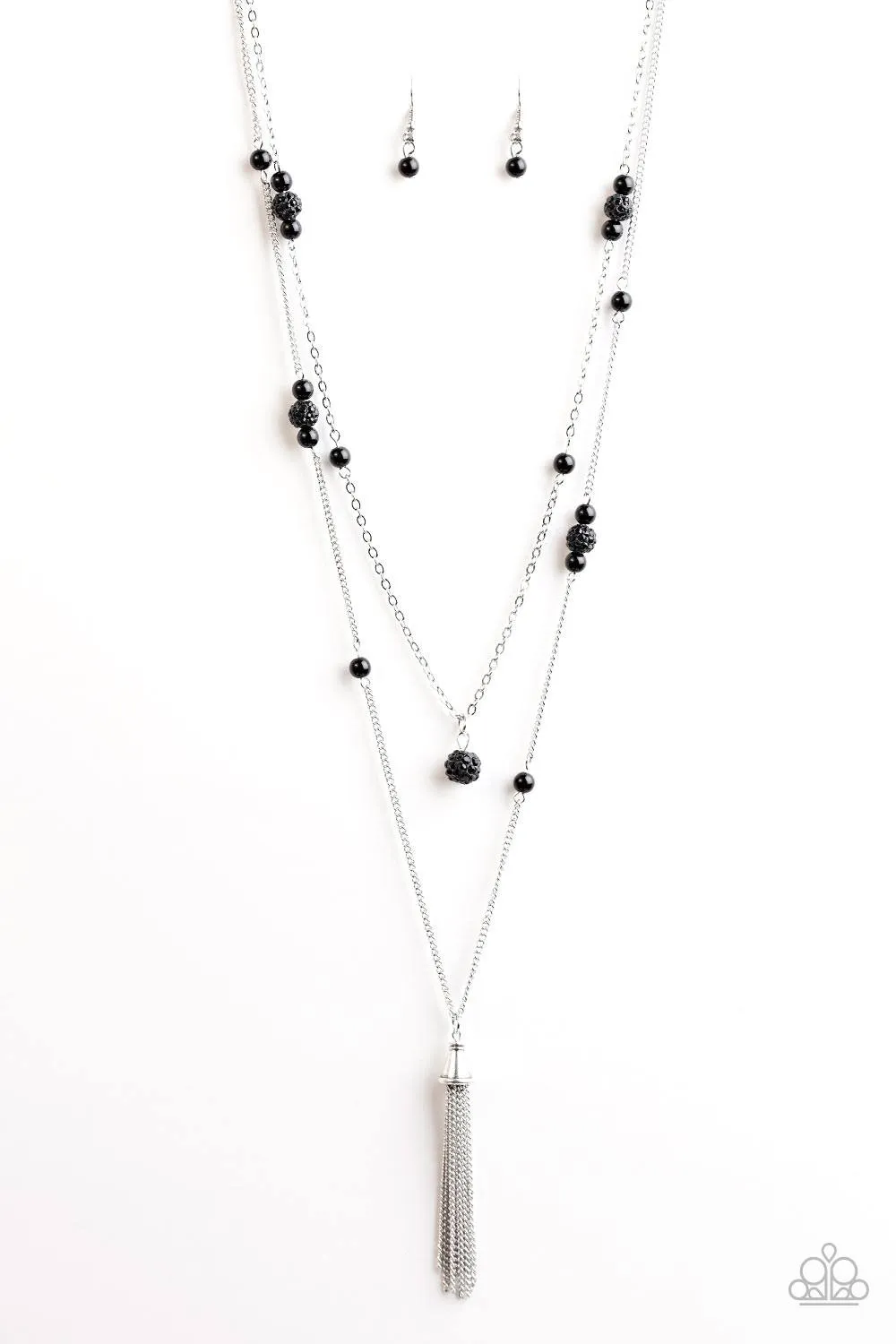 Open Door Jewelry - After Midnight - Black Necklace - Paparazzi Accessories