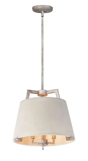 Orson 3 Light Multi-Light Pendant Chandelier in Driftwood