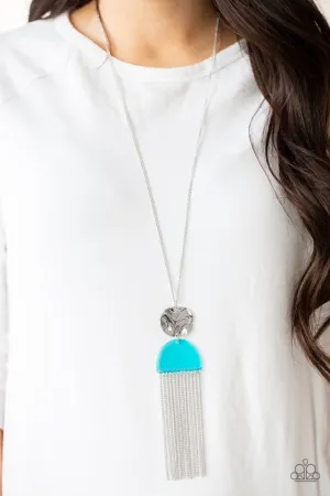 Paparazzi Necklace ~ Color Me Neon - Blue