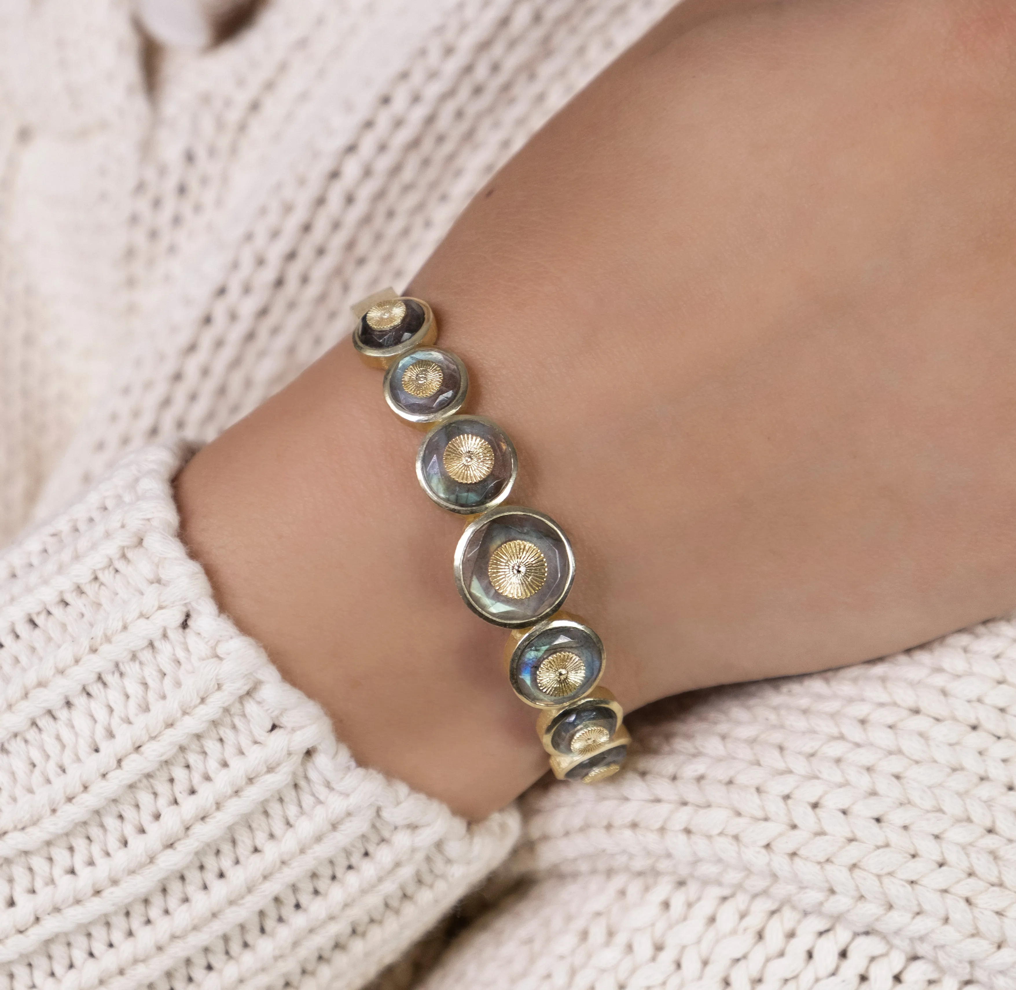 Rinat Stone Sun Bangle