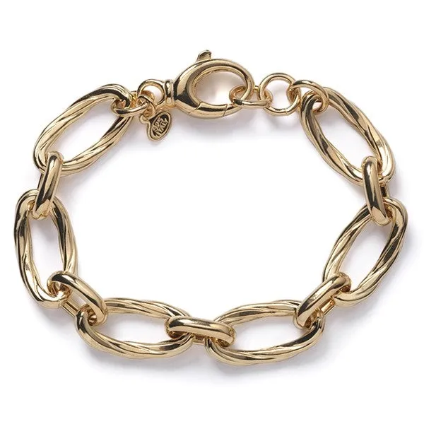 Southern Gates Gold Plated Nina Bracelet 8" Inches (97114)