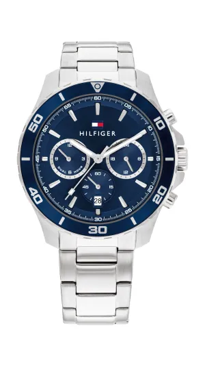 Tommy Hilfiger Jordan Stainless Steel Navy Dial Men's Watch 1792094