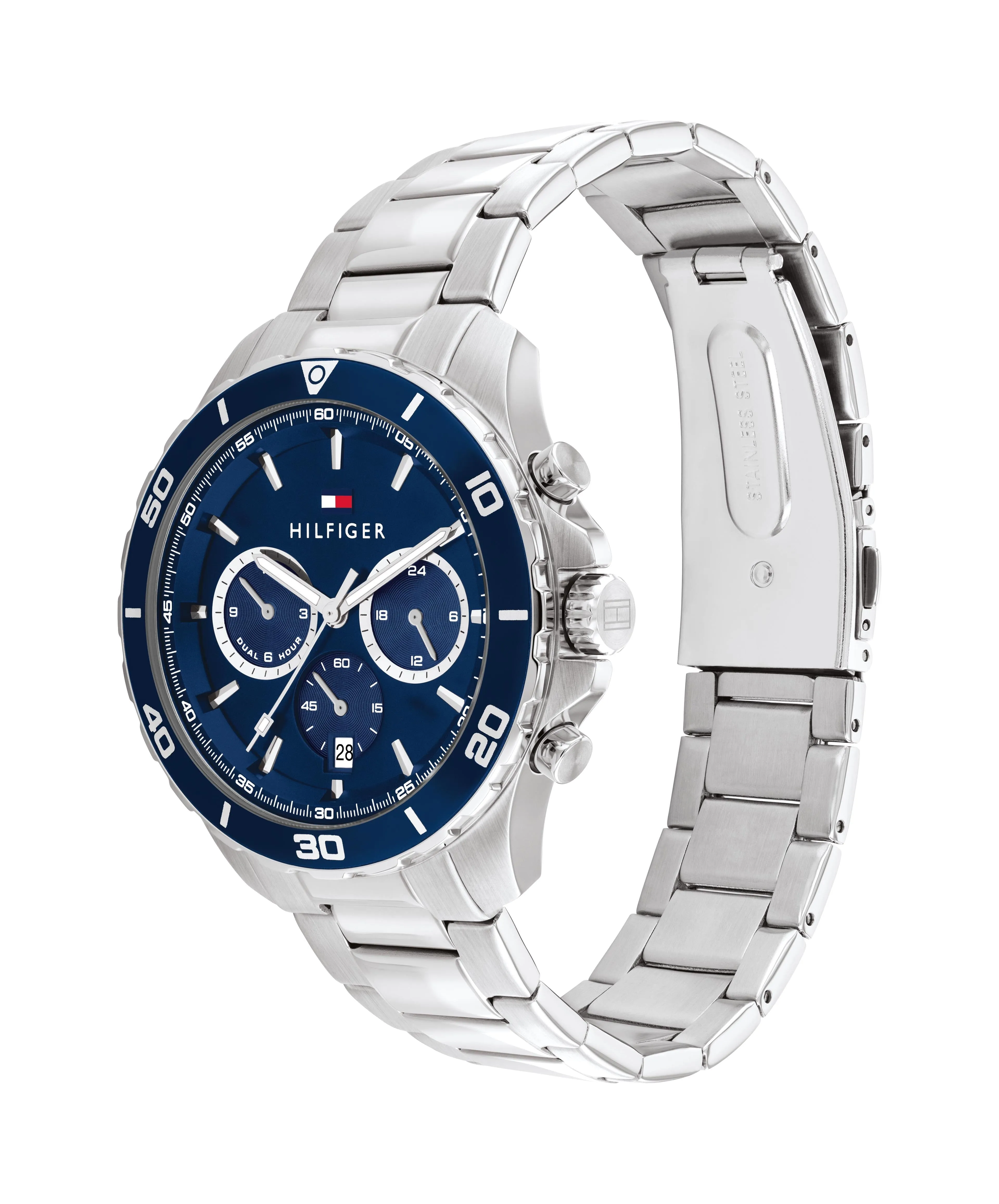 Tommy Hilfiger Jordan Stainless Steel Navy Dial Men's Watch 1792094