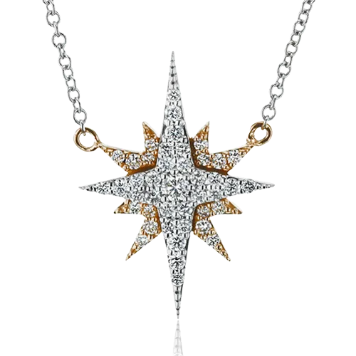 ZP1102-R Pendant in 14k Gold with Diamonds